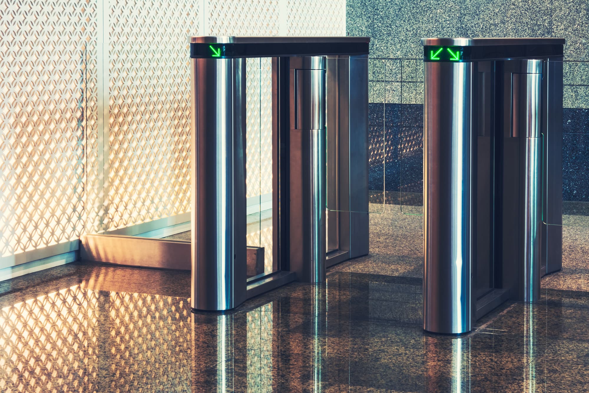 Entrance Machine Gate Scan Card